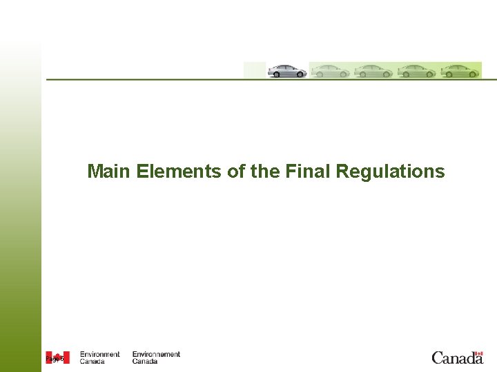 Main Elements of the Final Regulations Page 6 