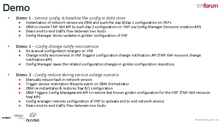 Demo • Demo 1 - Service config & baseline the config in data store