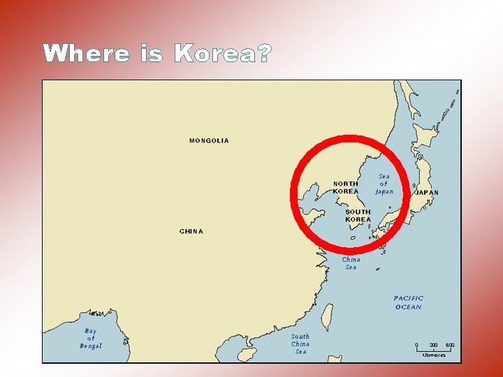 Where is Korea? 