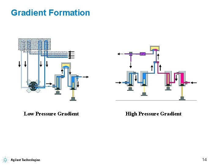 Gradient Formation Low Pressure Gradient High Pressure Gradient 14 