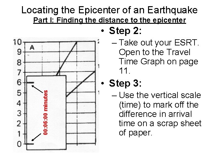 Locating the Epicenter of an Earthquake Part I: Finding the distance to the epicenter