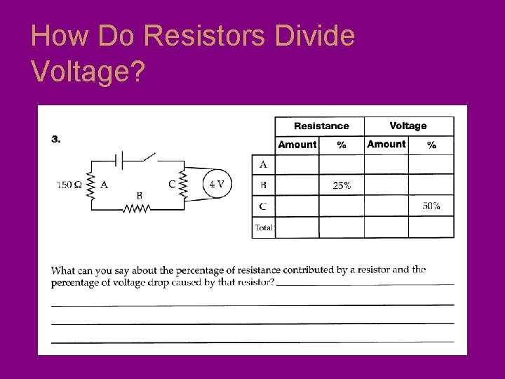 How Do Resistors Divide Voltage? 