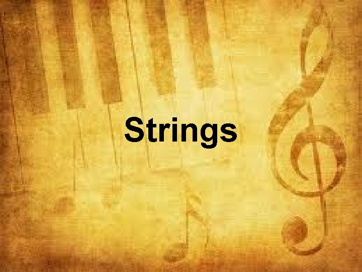 Strings 