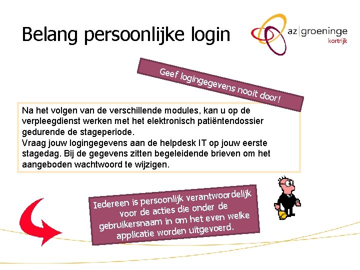 Belang persoonlijke login Geef loging egeve ns no oit do or! Na het volgen