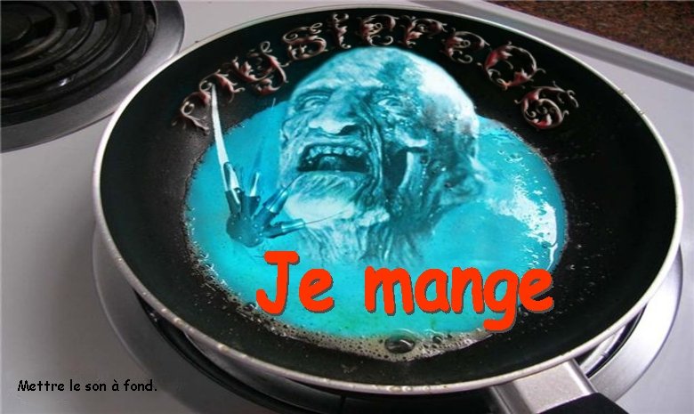 Mettre le son à fond. 