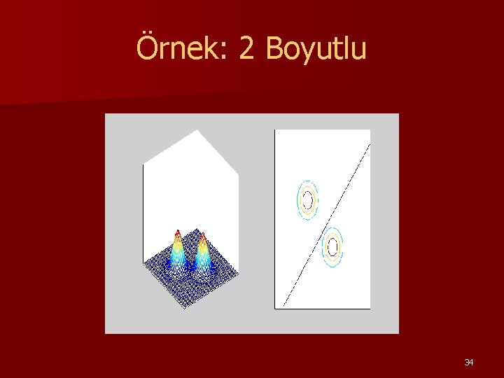 Örnek: 2 Boyutlu 34 