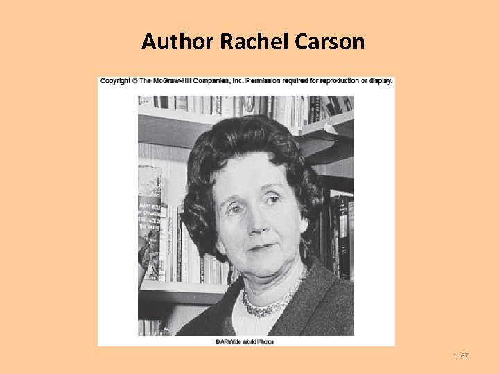 Author Rachel Carson 1 -57 Author Rachel Carson 1 -57