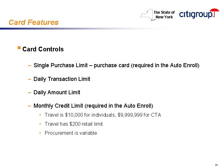 Citigroup Global Transaction Services Citibank Commercial Cards Government