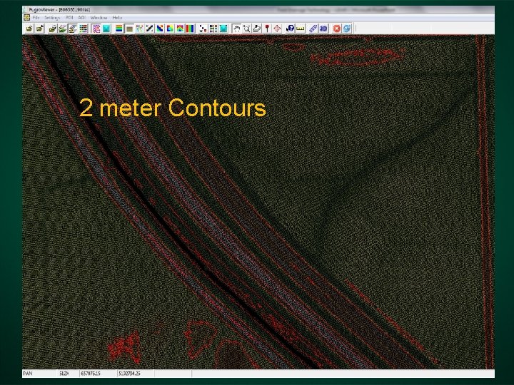 2 meter Contours 