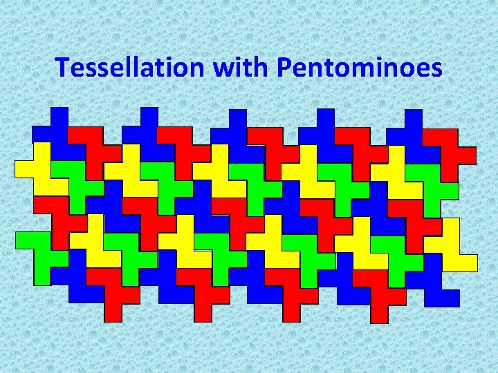 Tessellation with Pentominoes 