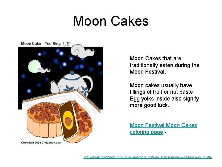 Moon Cakes that are traditionally eaten during the Moon Festival. Moon cakes usually have