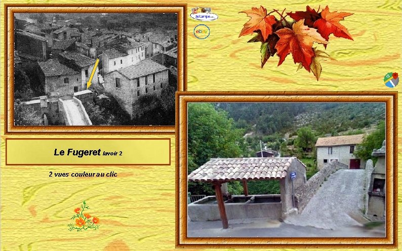 Le Fugeret lavoir 2 2 vues couleur au clic 