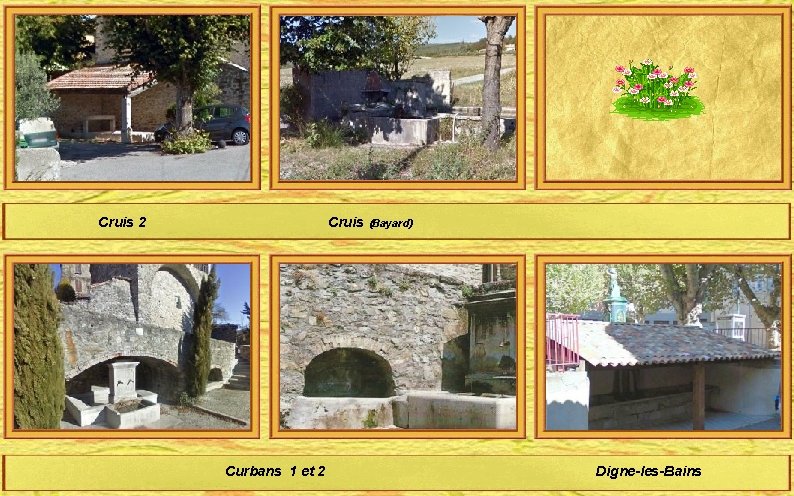  Cruis 2 Cruis (Bayard) Curbans 1 et 2 Digne-les-Bains 