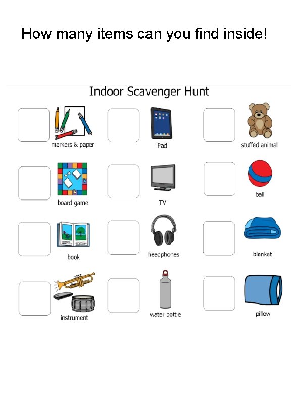 How many items can you find inside! 