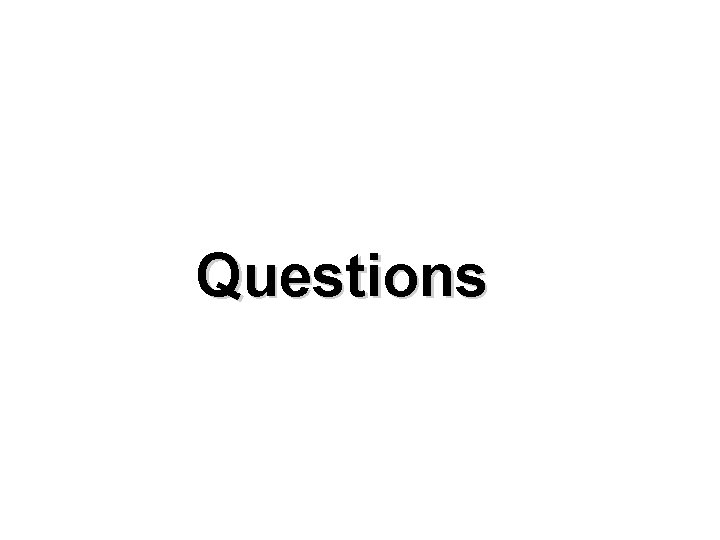 Questions 