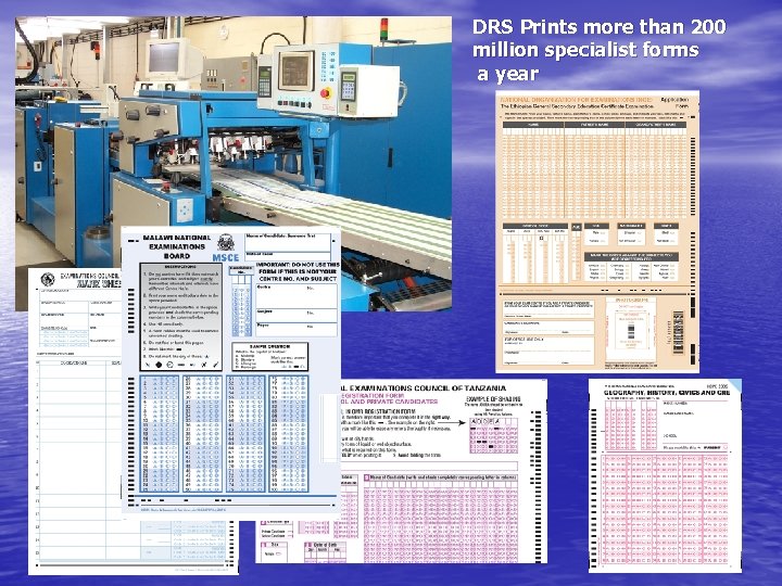 DRS Prints more than 200 million specialist forms a year 