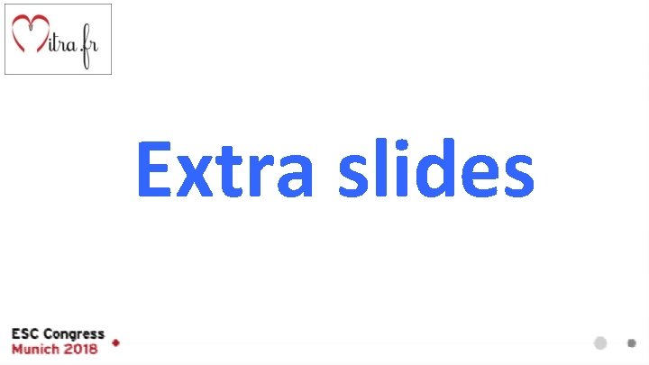 Extra slides 