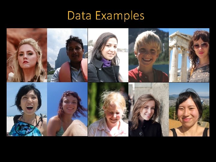 Data Examples 