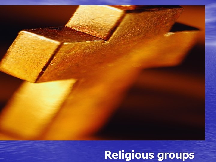 Religious groups 