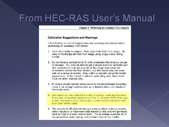 From HEC-RAS User’s Manual 