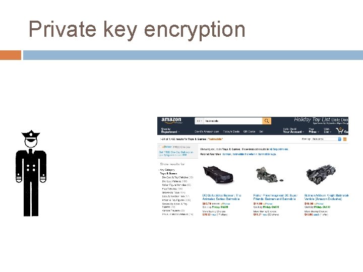 Private key encryption 