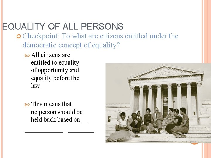 CHAPTER 1 PRINCIPLES OF GOVERNMENT SECTION 3 KEY