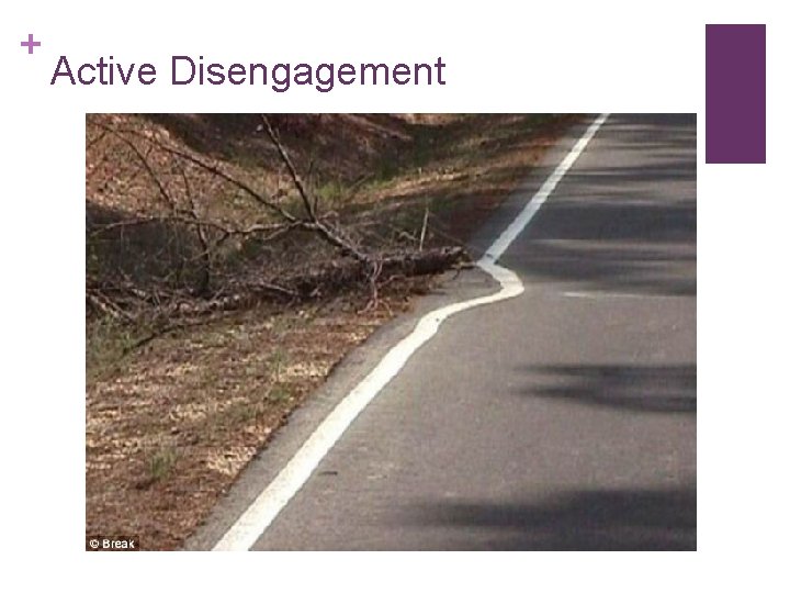 + Active Disengagement 