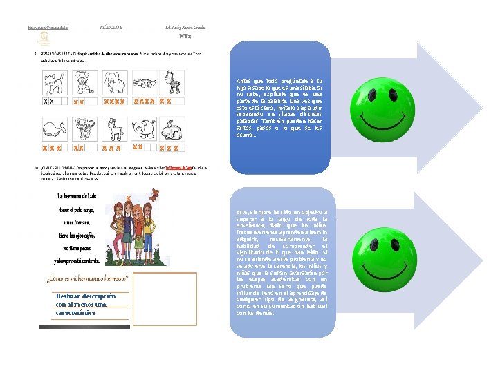 X X X X X X Antes que todo pregúntale a tu hijo si