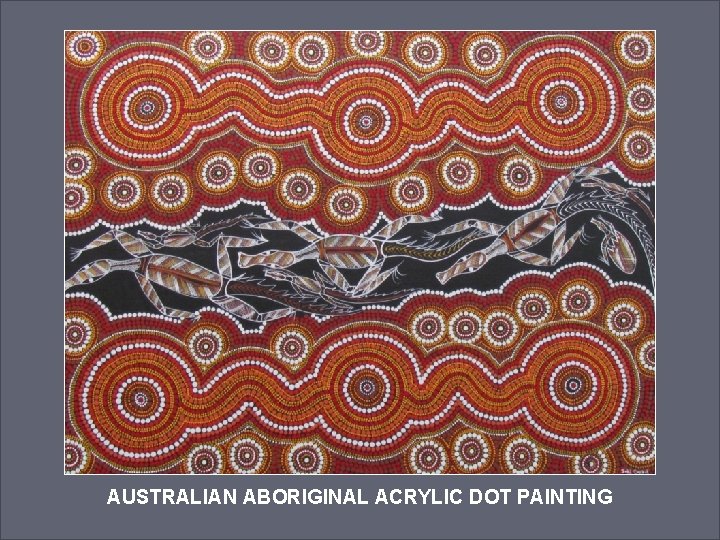 Rachel Allen Dillon AUSTRALIAN ABORIGINAL ACRYLIC DOT PAINTING 