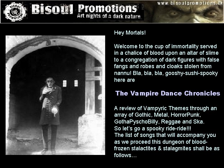 Hey Mortals! Welcome to the cup of immortality served in a chalice of blood