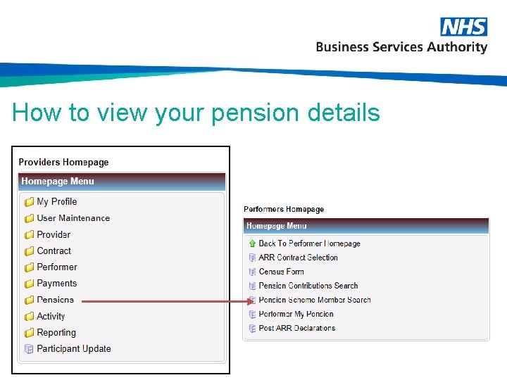 How to view your pension details 