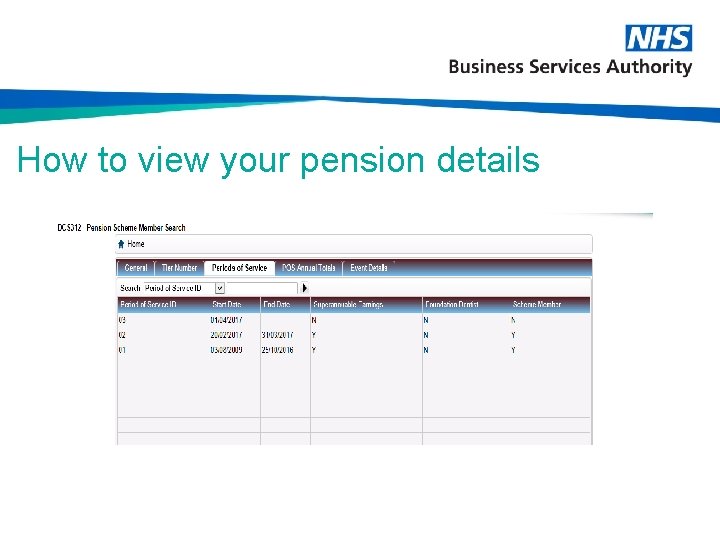 How to view your pension details 