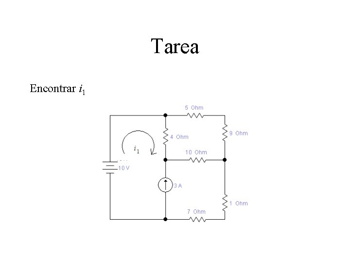 Tarea Encontrar i 1 