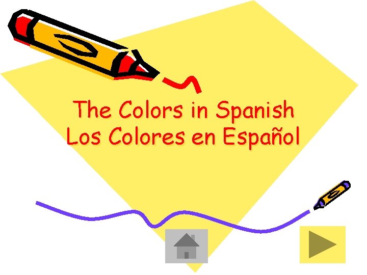 The Colors in Spanish Los Colores en Español 