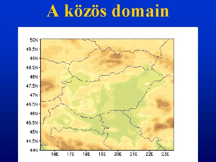 A közös domain 