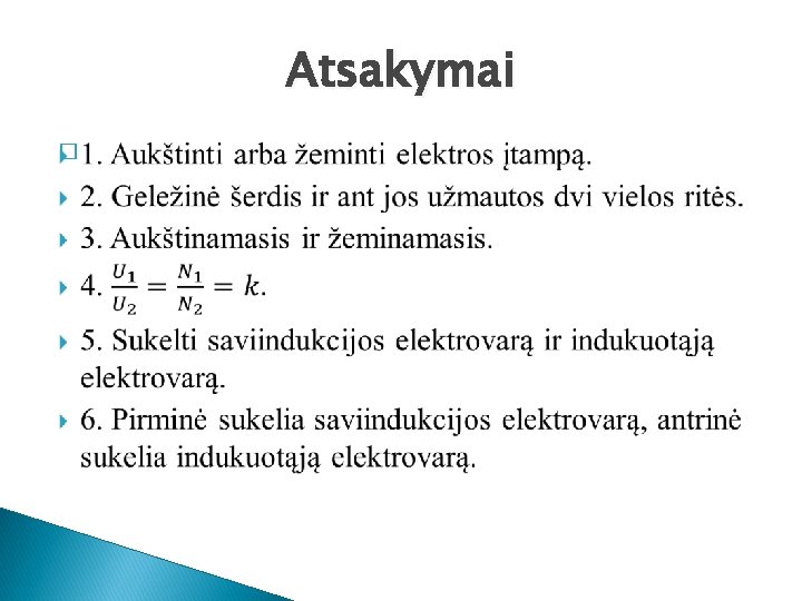 Atsakymai � 