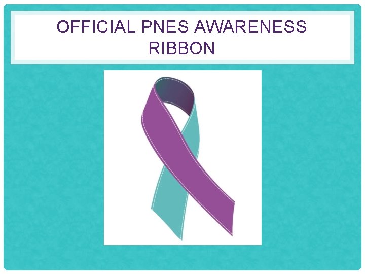 OFFICIAL PNES AWARENESS RIBBON 