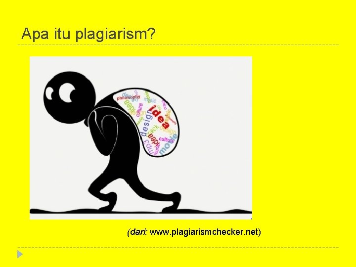Apa itu plagiarism? (dari: www. plagiarismchecker. net) Apa itu plagiarism? (dari: www. plagiarismchecker. net)