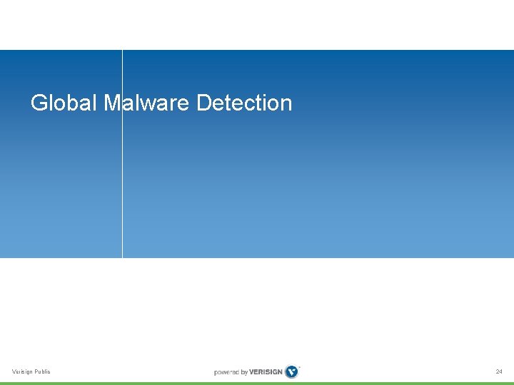 Global Malware Detection Verisign Public 24 