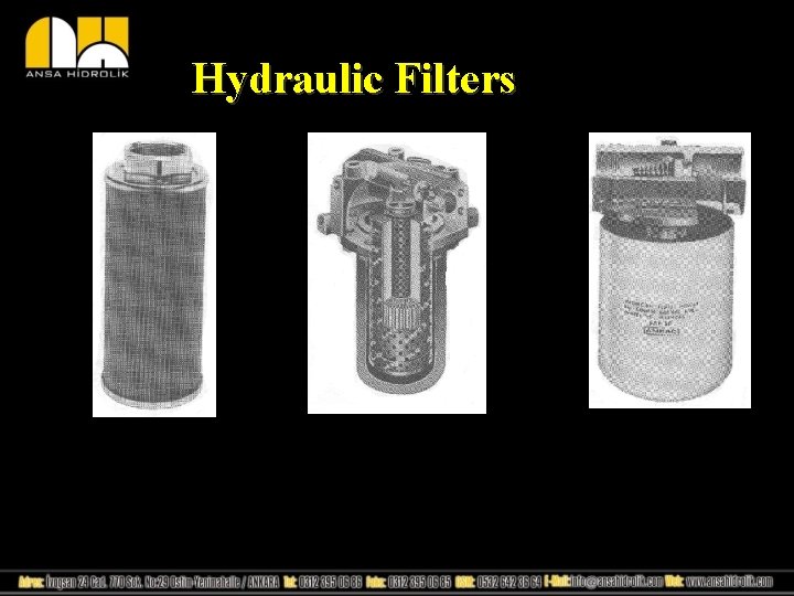 Hydraulic Filters Hydraulic Filters