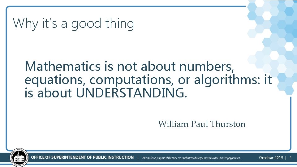 Why it’s a good thing Mathematics is not about numbers, equations, computations, or algorithms: