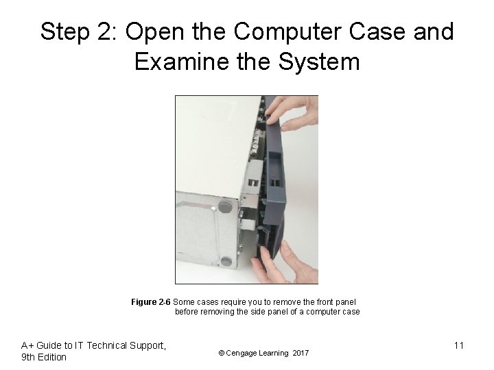 Step 2: Open the Computer Case and Examine the System Figure 2 -6 Some Step 2: Open the Computer Case and Examine the System Figure 2 -6 Some