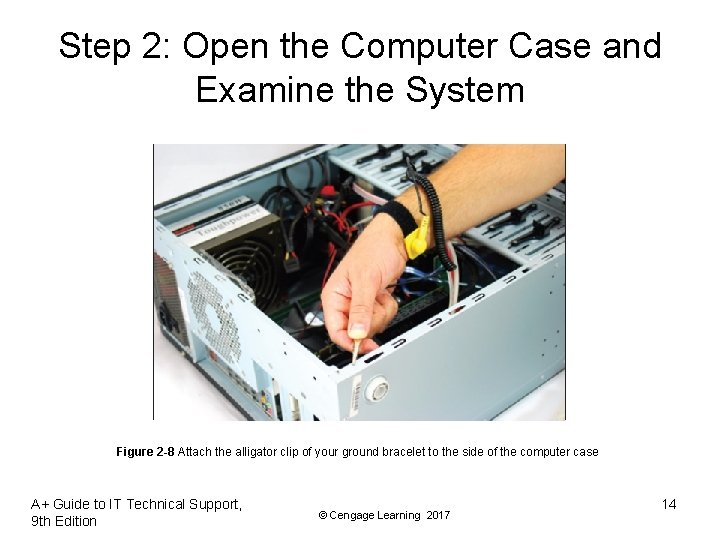 Step 2: Open the Computer Case and Examine the System Figure 2 -8 Attach Step 2: Open the Computer Case and Examine the System Figure 2 -8 Attach