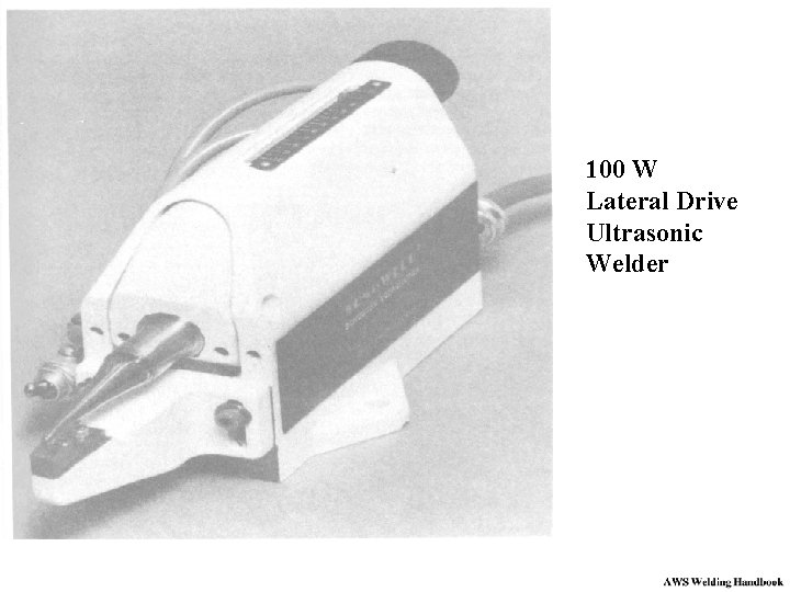 100 W Lateral Drive Ultrasonic Welder 