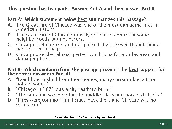 This question has two parts. Answer Part A and then answer Part B. Part