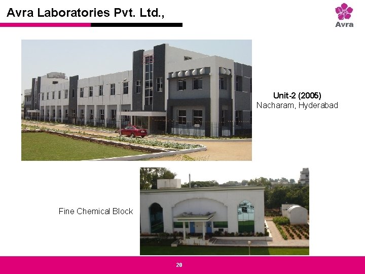 Strictly private and confidential Avra Laboratories Pvt. Ltd. , Unit-2 (2005) Nacharam, Hyderabad Fine