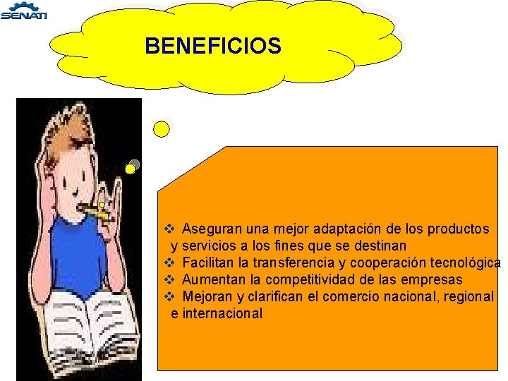 BENEFICIOS v Aseguran una mejor adaptación de los productos y servicios a los fines BENEFICIOS v Aseguran una mejor adaptación de los productos y servicios a los fines