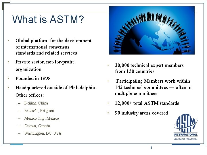 what is astm standards