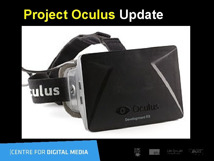 Project Oculus Update 