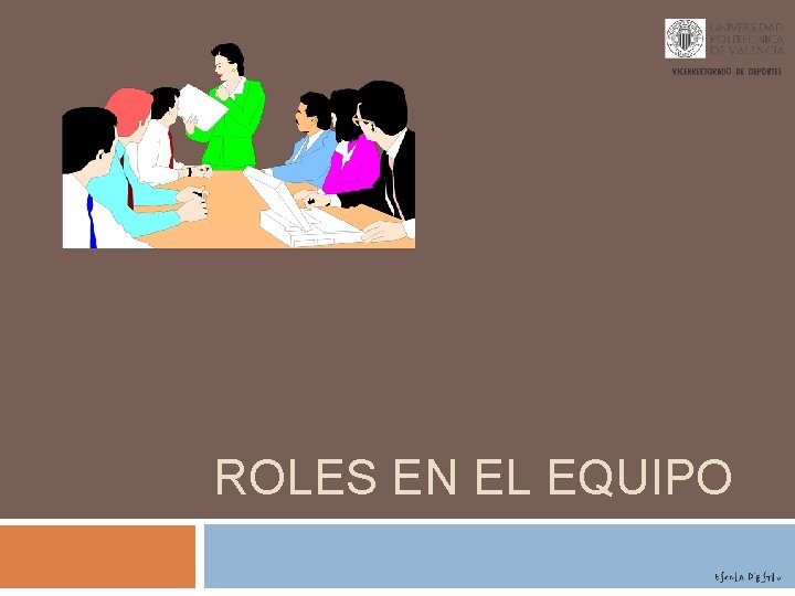 ROLES EN EL EQUIPO 